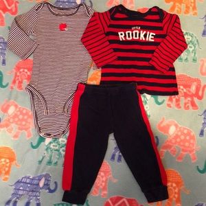 3 piece outfit for infant boy